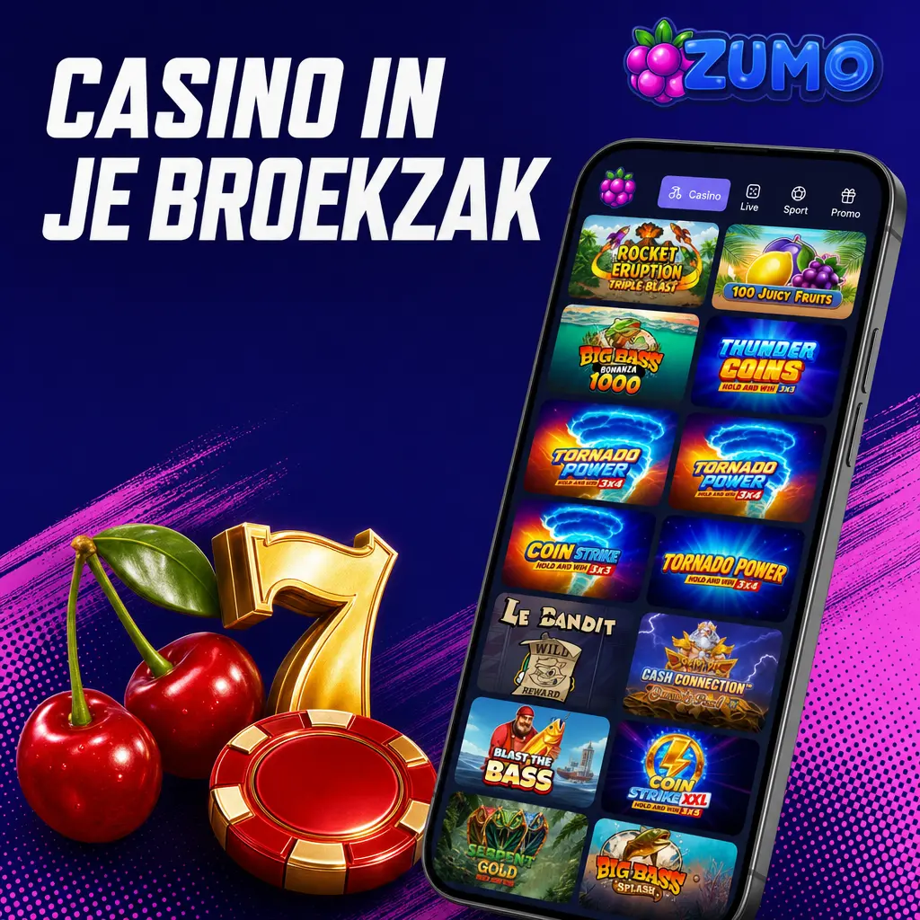 Casinospellen in de Zumobet app